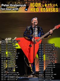 On tour with Igor & The Red Elvises