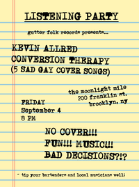 CONVERSION THERAPY Listening Party