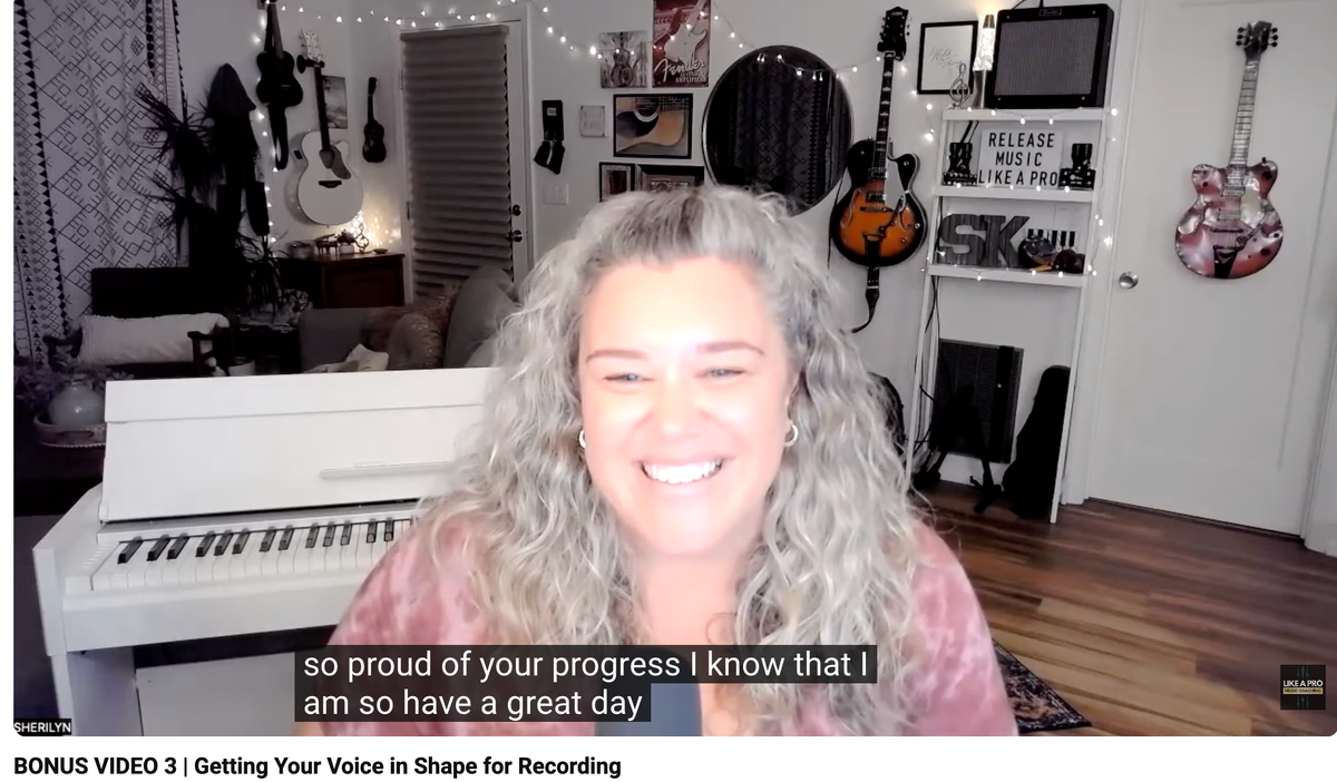 Getting Your Voice in Shape for Recording (68 Minute Workshop)