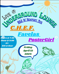 Poster Girl with C.H.E.F & Favelas