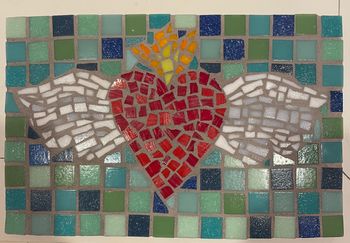 Mosaic Sacred Heart
