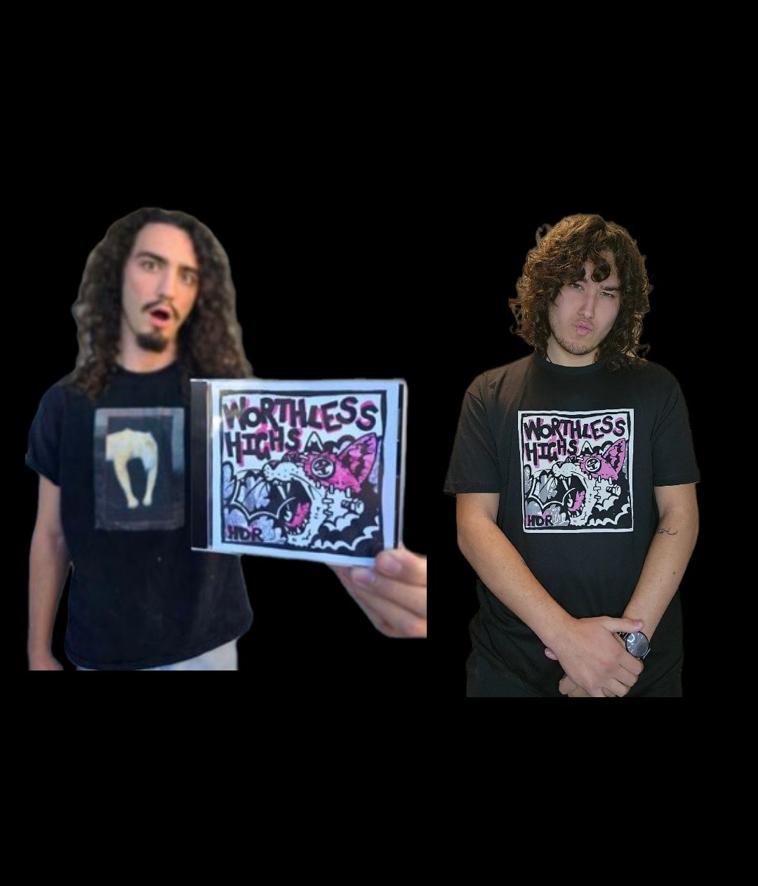Worthless Highs Shirt + Signed CD