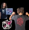 Mushrooms On My Spine Shirt + Signed CD + Sticker