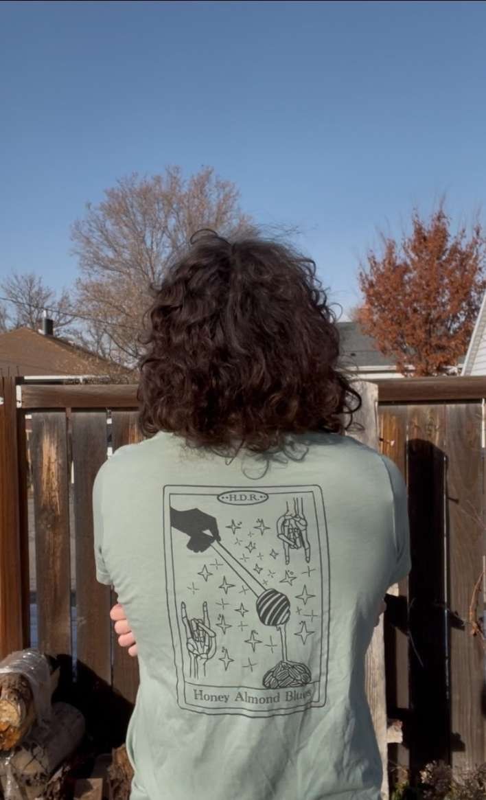 Honey Almond Blues Shirt - Green