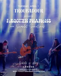 Scarlet Sometimes supporting Forgotten Pharaohs at the Troubadour