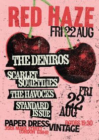 Red Haze Night - Scarlet Sometimes, The Deniros, The Havocs, Standard Issue