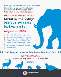 DARLA DANIELS @ Michif in the Valley (pîkoskiwiyahk îwâyatinâk)