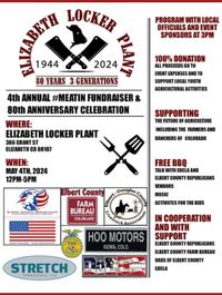 Elizabeth Locker Plant 4th Annual #MEATIN Fundraiser & 80th Anniversary Celebration