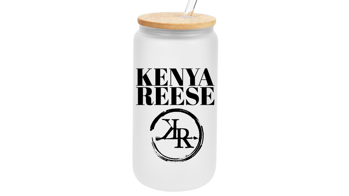 Frosted Glass Cup 16 oz. 