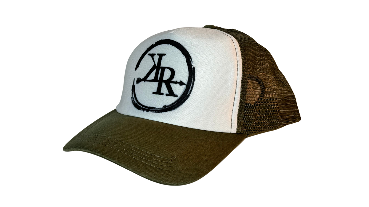 Army Green Trucker Hat 