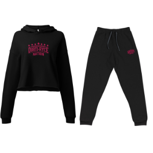 Durti-Ryce Nation Limited Edition Crop Sweatsuit Set