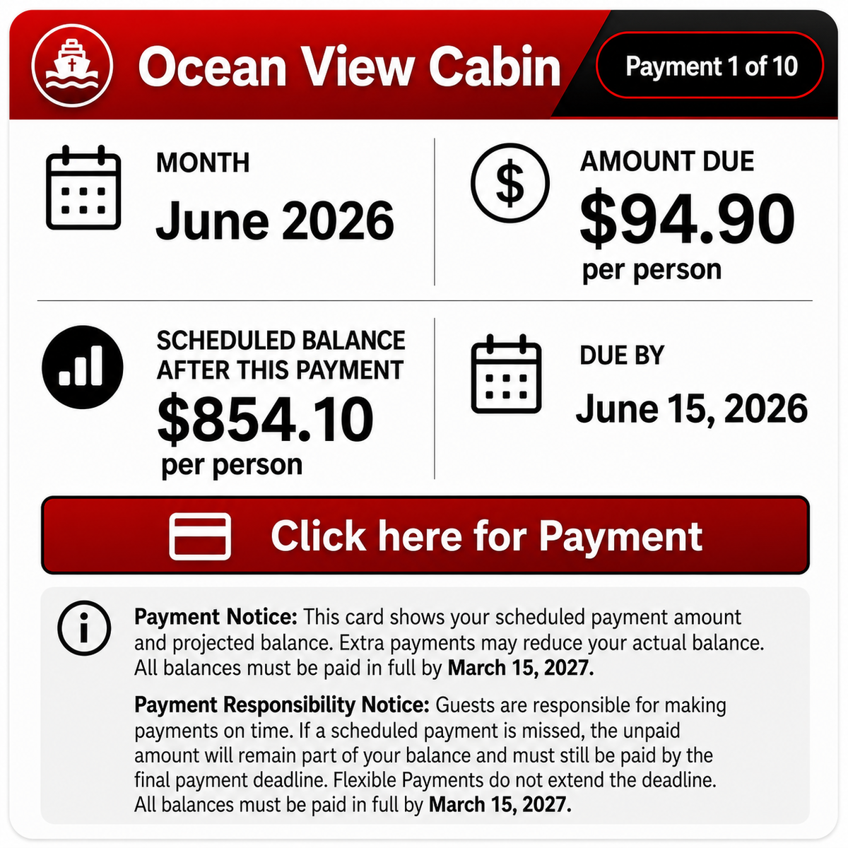 Jun Payment 2026