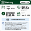 Sept Payment 2026