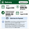 Aug Payment 2026
