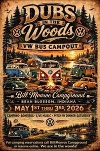 DUBS IN THE WOODS: VW Bus Campout