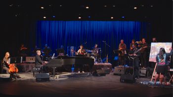 JME in concert (13tet), September 15, 2023; Kailash Mital Theatre, Carleton University, Ottawa (photo excerpted from video)
