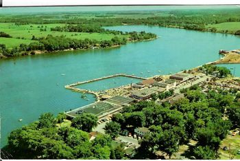 Postcard:  Shafer Lake.

