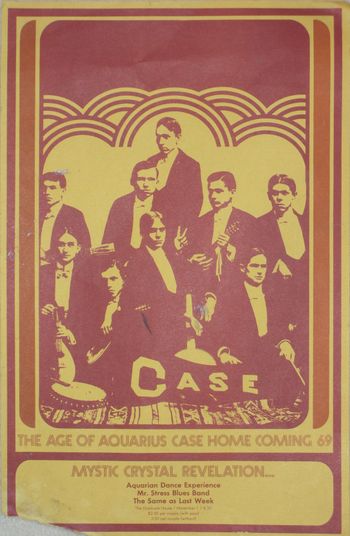 Case Homecoming dance poster.
