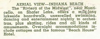 Back of postcard:  Shafer Lake.
