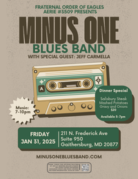 Minus One Blues Band: Live at Fraternal Order of Eagles