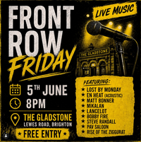 Rise Of The Ziggurat - Front Row Friday @ The Gladstone
