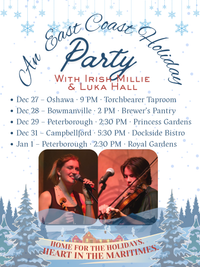 Irish Millie & Luka Hall East Coast Holiday Tour