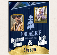Irish Millie with friend Brennen Sloan 