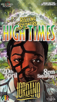 Jordano Ice  "Rolling Stoners High Times" Gig