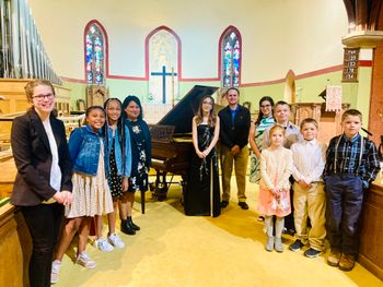 Our piano studio's recital for children and youth held in Holyoke

