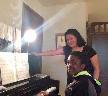 Learning to play "Amazing Grace"
