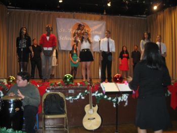 Early years conducting school Prek - 8 show choirs
