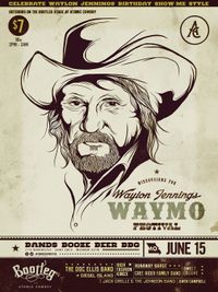 Waylon Jennings' Birthday Party