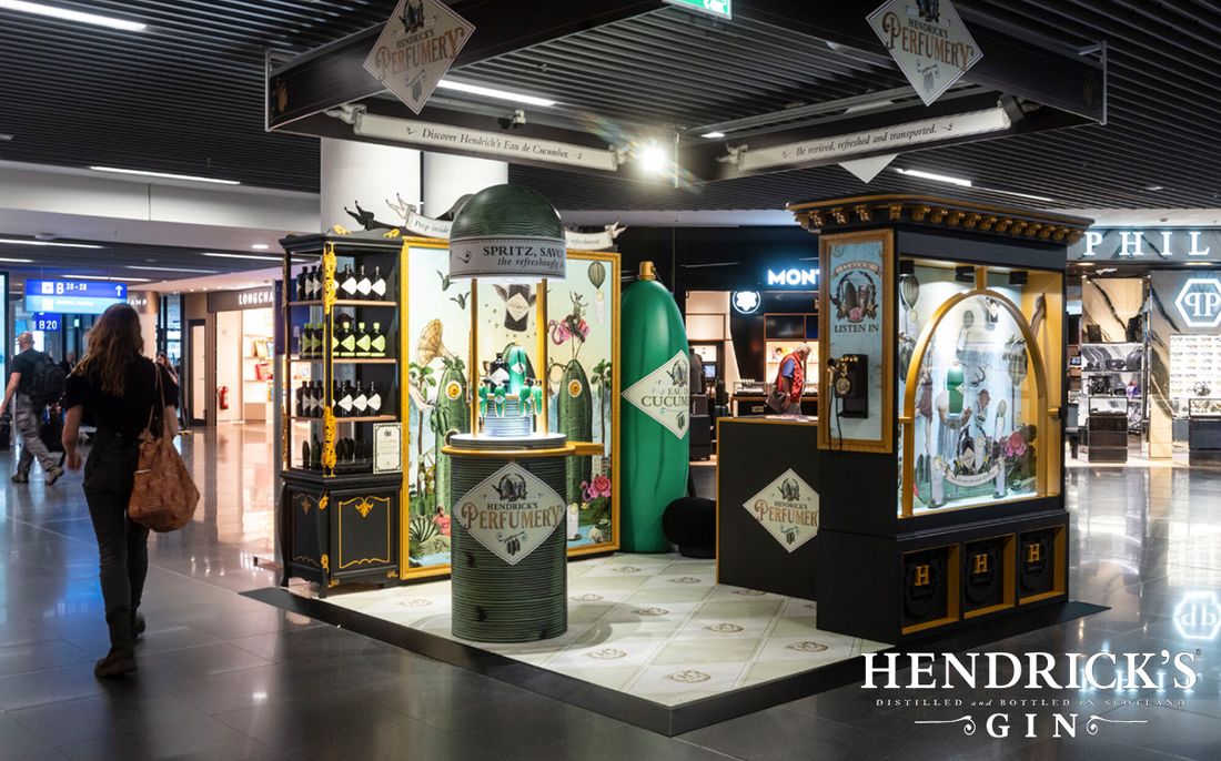 Hendrick’s Gin: Airport installation — project imagery