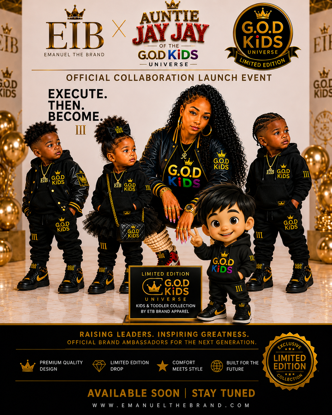G.O.D KiDS Volume 1: THE GOLD KiDS™ Clothing 