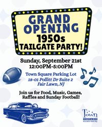 50's Tailgate at Town Square Adult Care Center