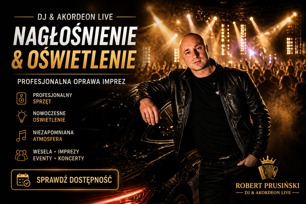 Nagłośnienie oświetlenie 