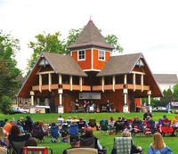 Phoenix Park Band Shell in Delevan, WI