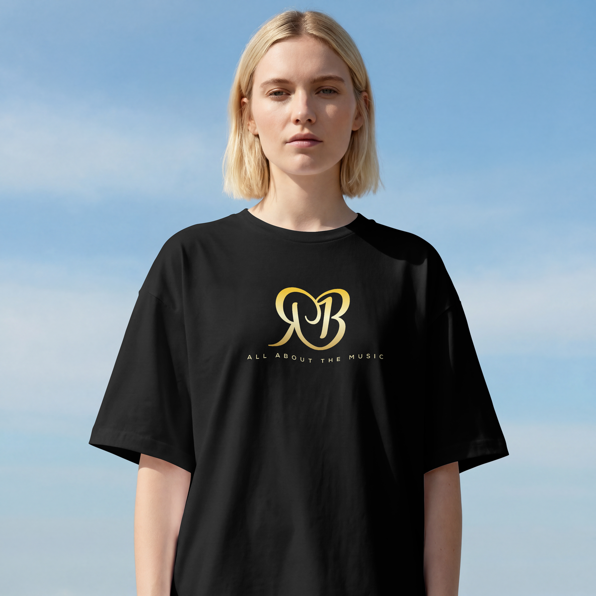 Roxianna Blue Logo T-Shirt