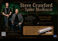 Steve Crawford and Spider MacKenzie @ Bernera Community Centre Hall