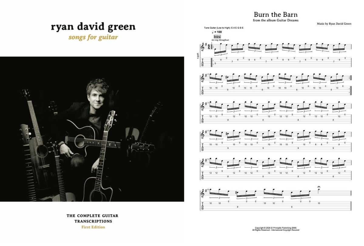 Guitar TAB Book PDF + Digital Download