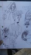 I Will Hand Sketch-Design You 8 Cartoon Characters