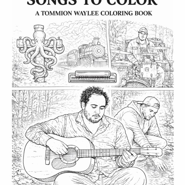 Songs To Color-Coloring Book-PDF 
