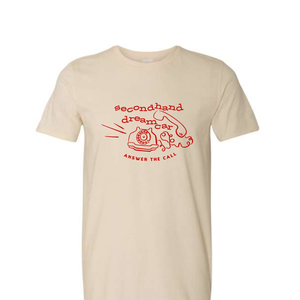 "Answer the Call" T-shirt – Cream