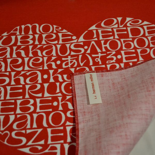 International Heart fabric