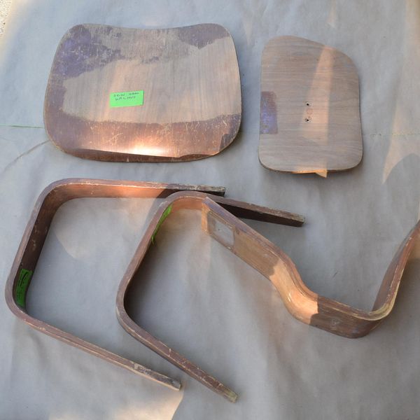 Eames Walnut "DCW"    Restoration  Kit