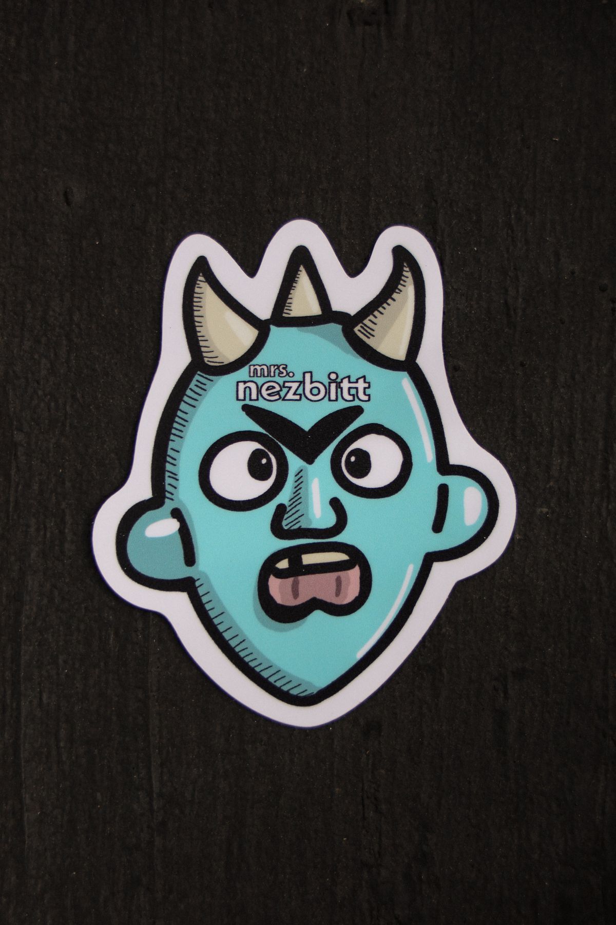 Blue Boi Nezbitt Stickers (3pk) 