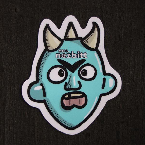 Blue Boi Nezbitt Stickers (3pk) 