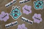 Nezbitt Hat Sticker (3pk)