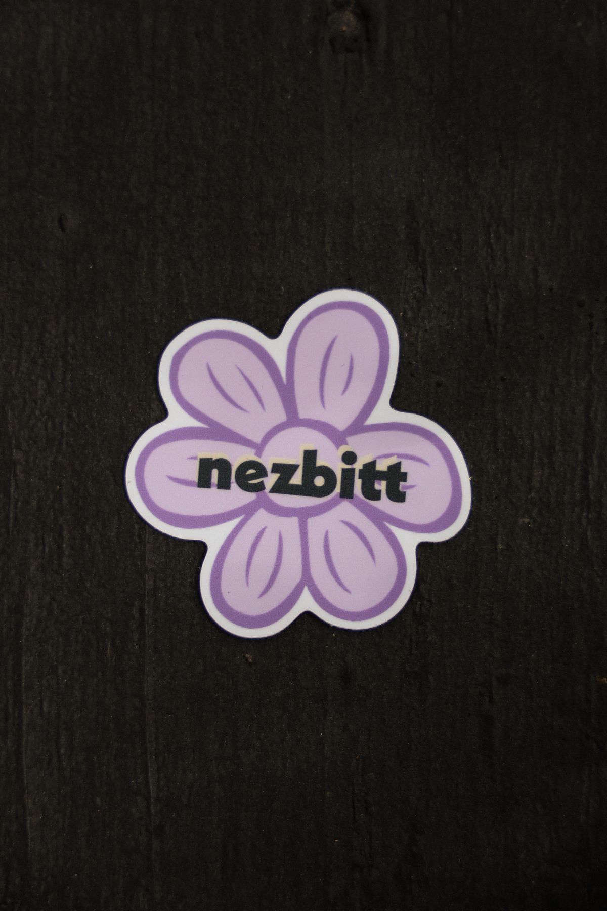 Flower Nezbitt Sticker (3pk)