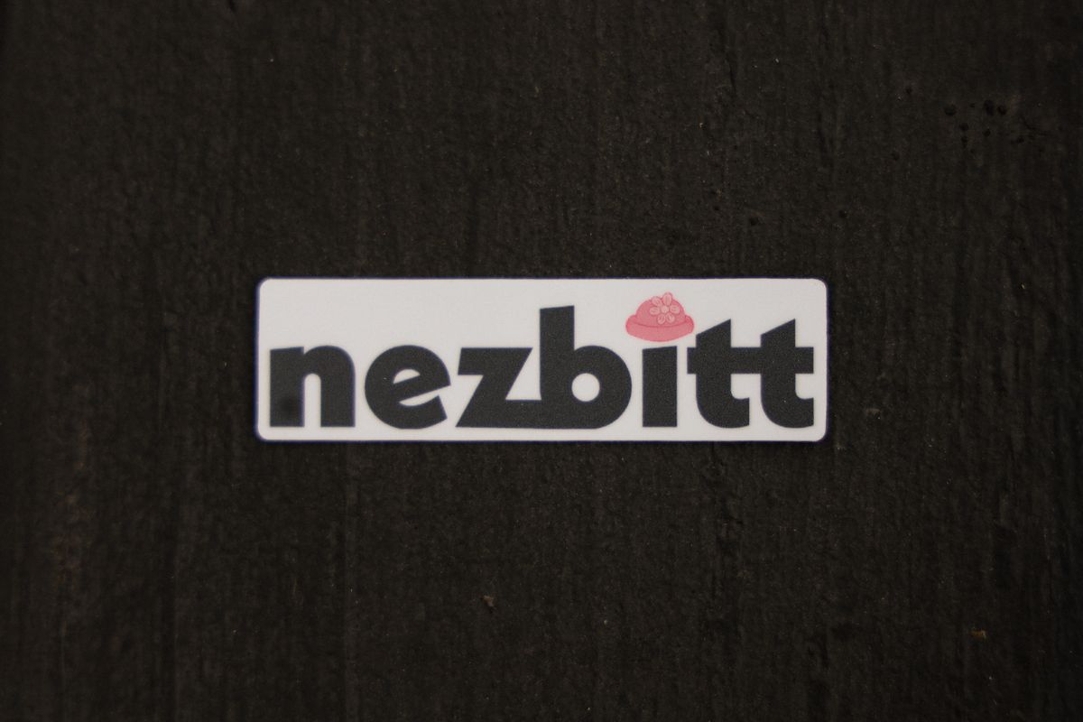 Nezbitt Hat Sticker (3pk)